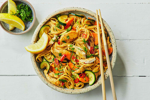 Chicken Sweet Soy Noodle Stir-Fry