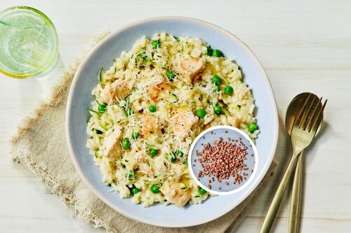 Chicken, Bacon and Pea Risotto