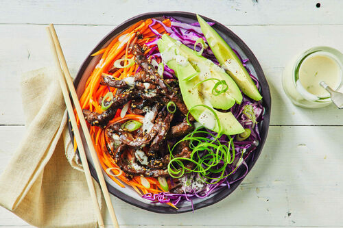 Rice-Free Japanese Beef Bowl