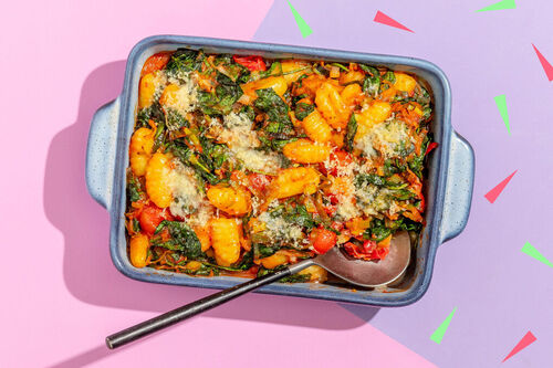 Saftiger Gnocchi-Auflauf