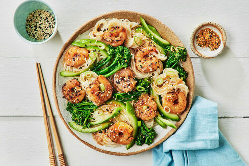 Calorie-Conscious Japanese Prawns