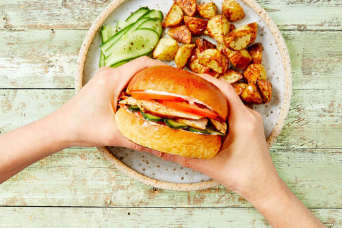 Mexican Chicken Burgers