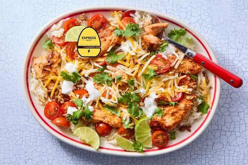 Express Recipe! Chile-Lime Chicken Bowl