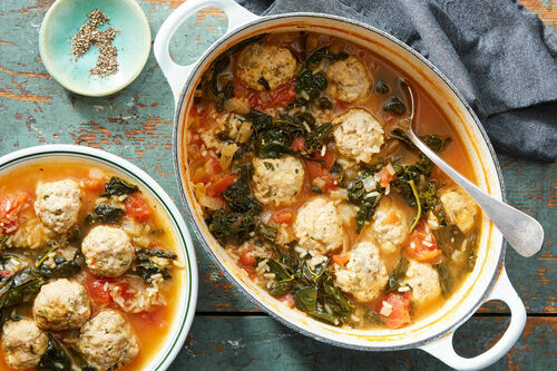 Turkey Meatball Soup