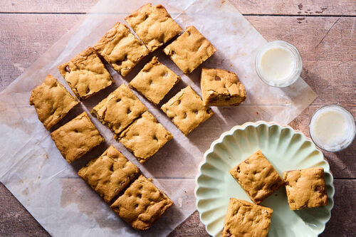 Brown Butter Chocolate Chip Blondies