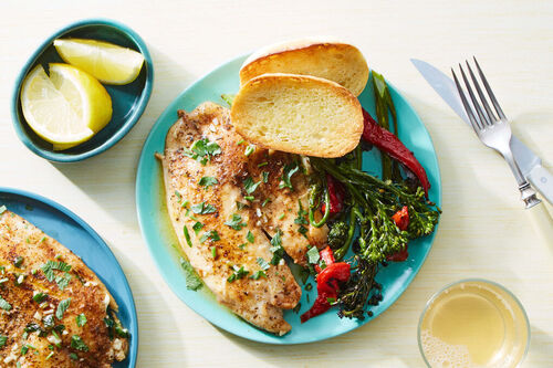 Lemony Cajun Tilapia
