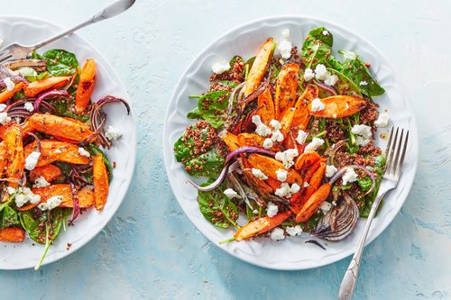 Quinoa-Spinach Salad with Feta