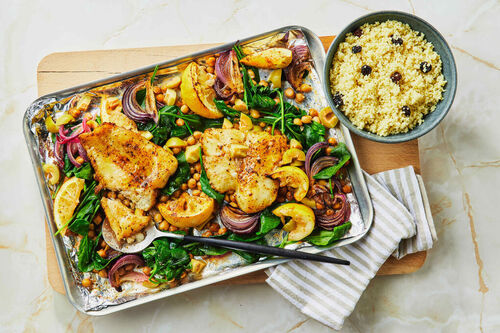 Easy Lemon and Harissa Grilled Basa Fish