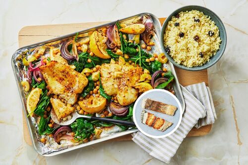 Easy Lemon-Harissa Grilled Aussie Barramundi