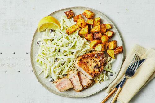 Nutritious Dukkah Pork Steaks