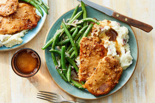 Honey Garlic Pork Cutlets