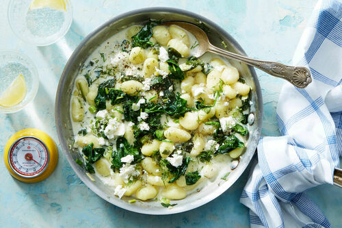 Spanakopita Chicken Gnocchi