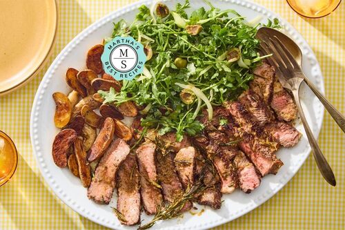 Martha's Best Grilled Ribeye Steak