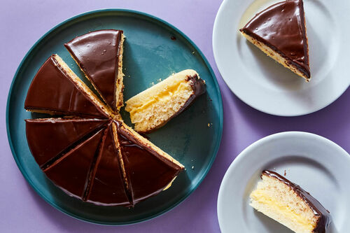 Boston Cream Cake
