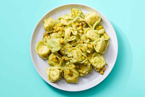Creamy Pesto Tortelloni