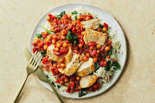 Egyptian-Style Chicken Rice