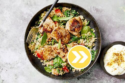 Nutritious Garlic-Dukkah Chicken