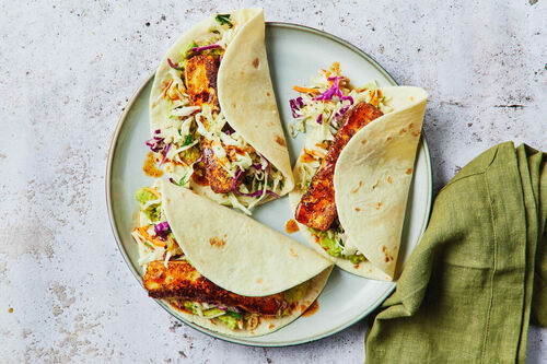 Fast Weeknight Haloumi Tacos