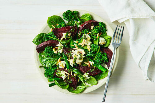 Carb-Conscious Roast Beetroot Salad