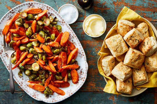 Thanksgiving 2-for-1 Sides! Parmesan Biscuits
