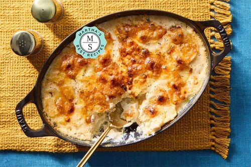 Martha's Best Thanksgiving Scalloped Potatoes