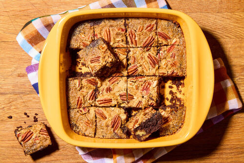 Thanksgiving! Pecan Pie Brownies