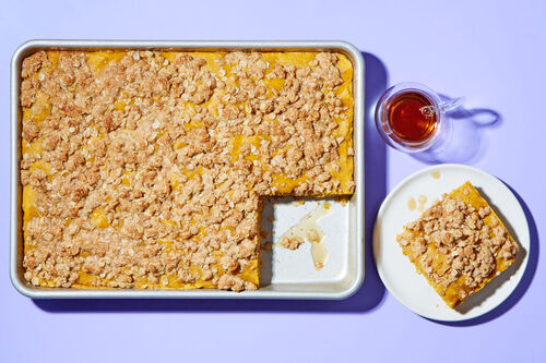 Thanksgiving! Pumpkin Sheet Pan Pancake