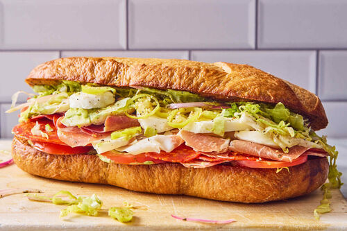 Tailgate! Italian Garlic Bread Party Sub