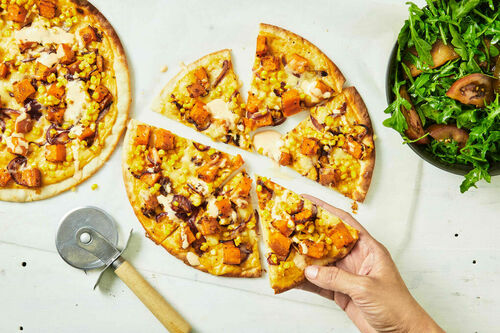Cheesy Vegetarian Pizza