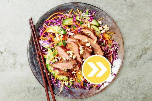 Carb-Conscious Garlic Double the Beef