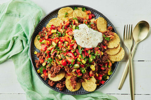 Mexican Beef Nachos