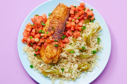 Spice-Rubbed Tilapia