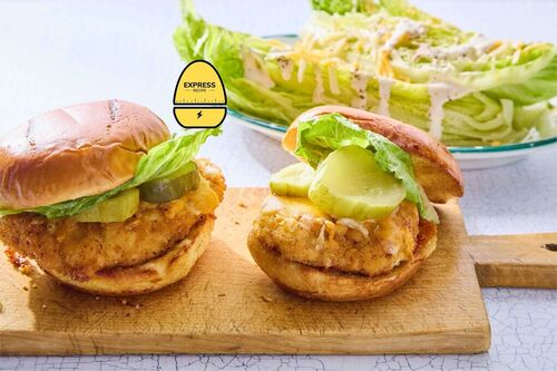 Express Recipe! Crispy Chicken Sandwich