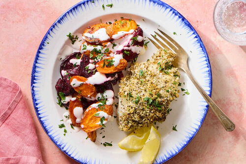 Za'atar Crusted Cod