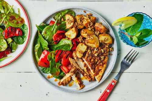 BBQ Spicy Red Pesto Chicken Breast