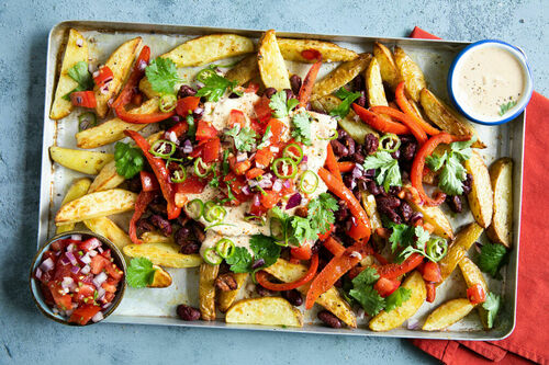 Mexikanische „Loaded Fries“