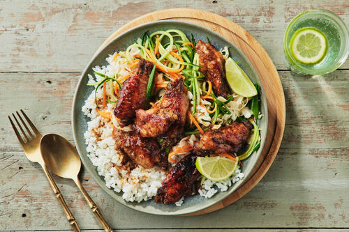 Sticky Teriyaki Chicken Wings