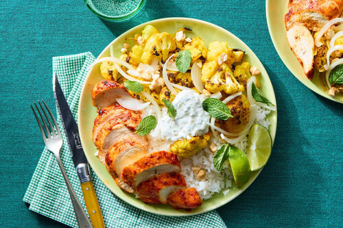 Tandoori Chicken & Turmeric Cauliflower