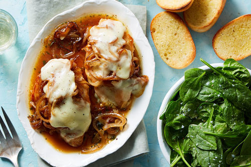 French Onion Chicken Breast