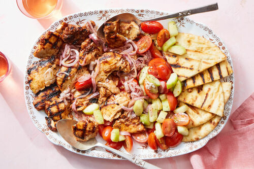 Turkish Grilled Chicken & Sumac Shallots