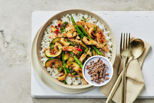 Beef and Sweet Chilli Sauce Stir-Fry