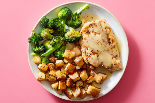 Pan-Roasted Chicken with Gravy