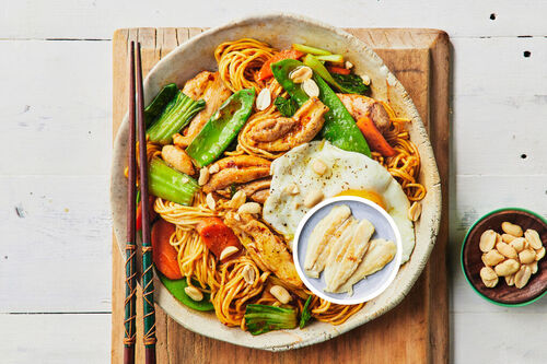 Fast Spicy Fish Mie Goreng