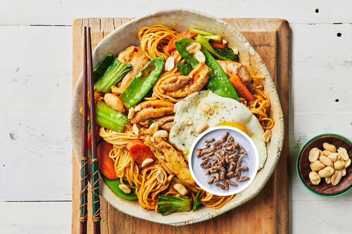 Fast Spicy Beef Mie Goreng