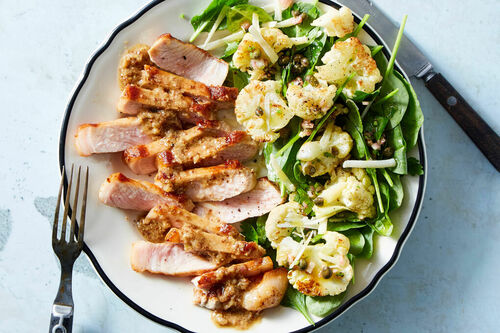 Seared Chicken & Mustard Sauce