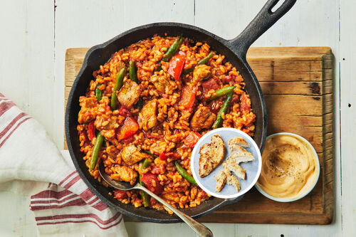 Smoky Chicken Breast 'Paella'