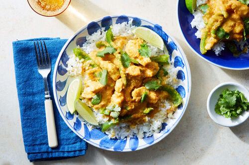 Curried Coconut Daring Plant Chicken Stew