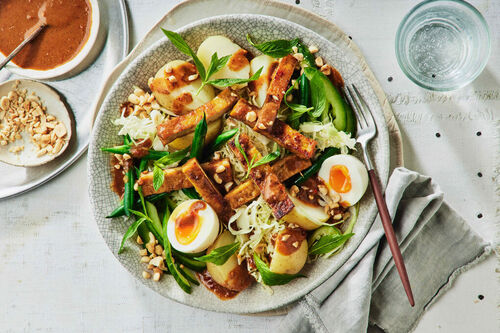Calorie-Conscious Gado Gado-Style Tofu Salad