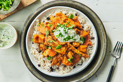 Mild Chicken and Pumpkin Curry