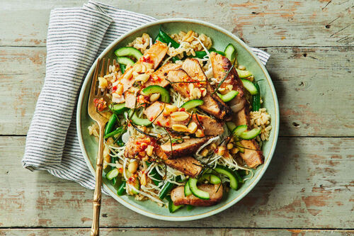 Nutritious Spicy Thai Pork Steaks